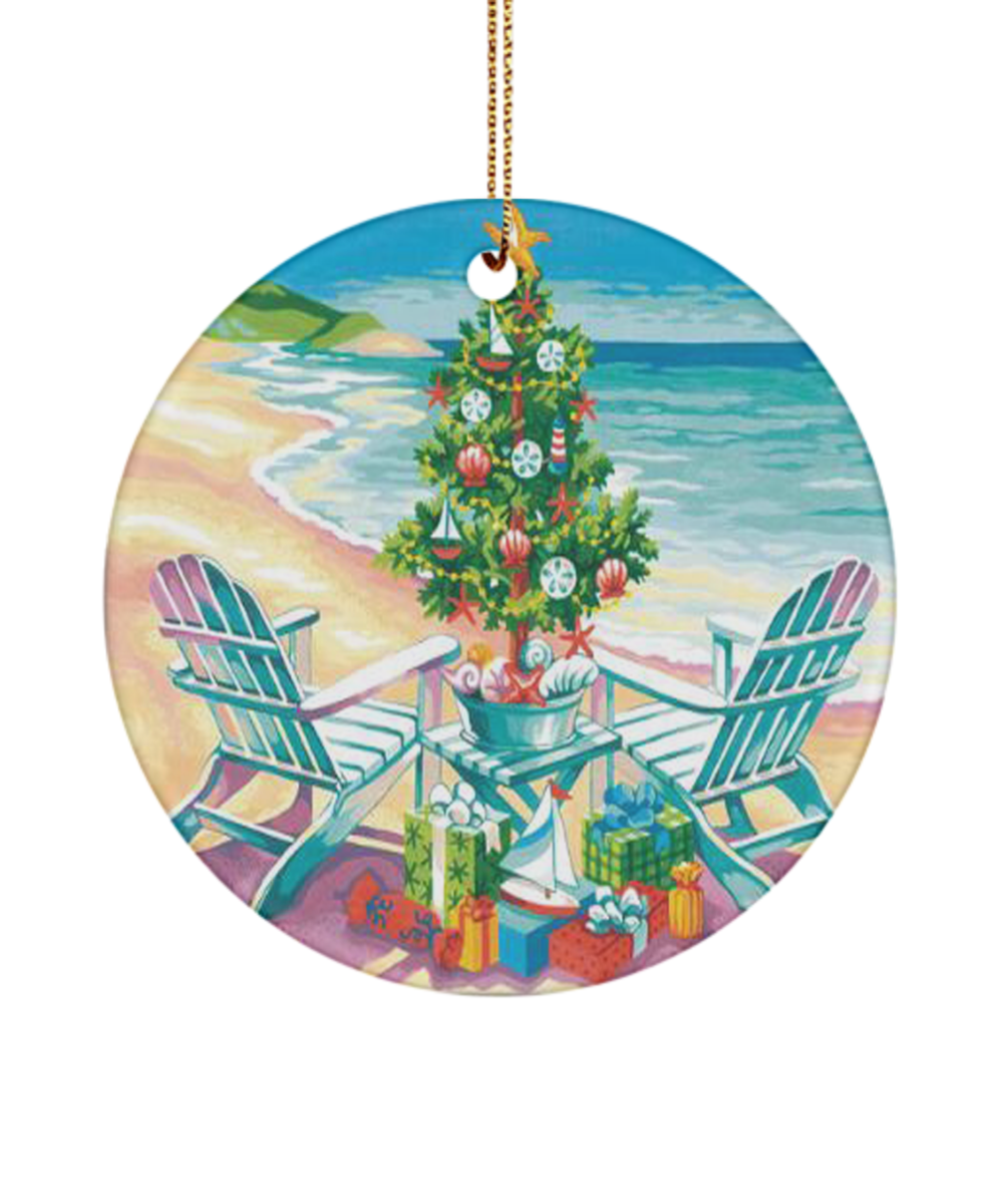 Have a Beachy Christmas Ornament