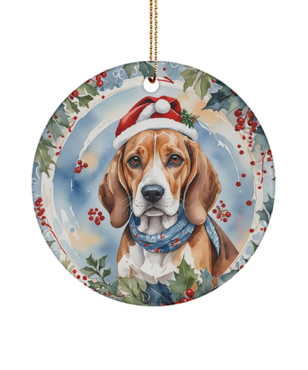 Beagle Christmas Ornament