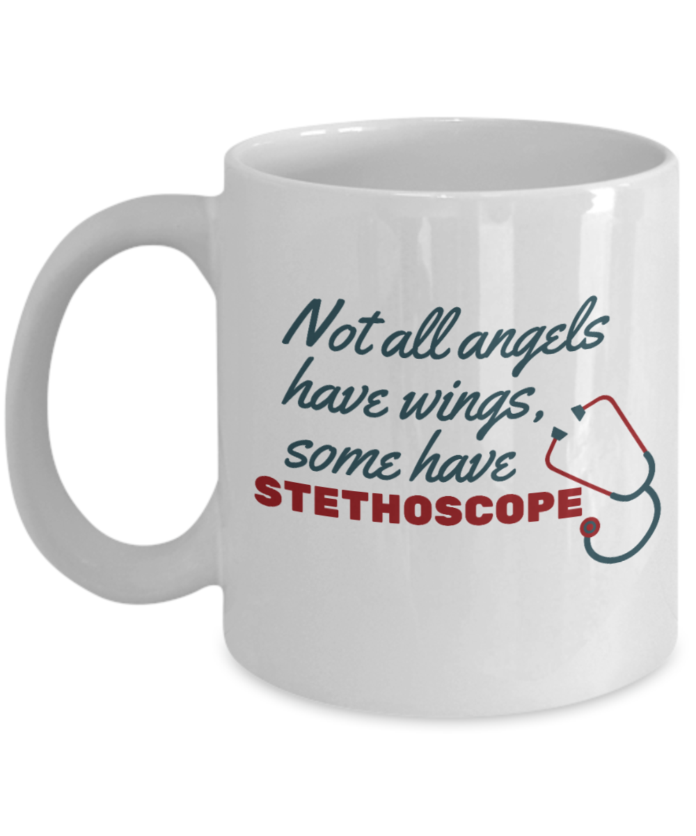 11 oz or 15 oz Coffee Mug - Nurse Wings