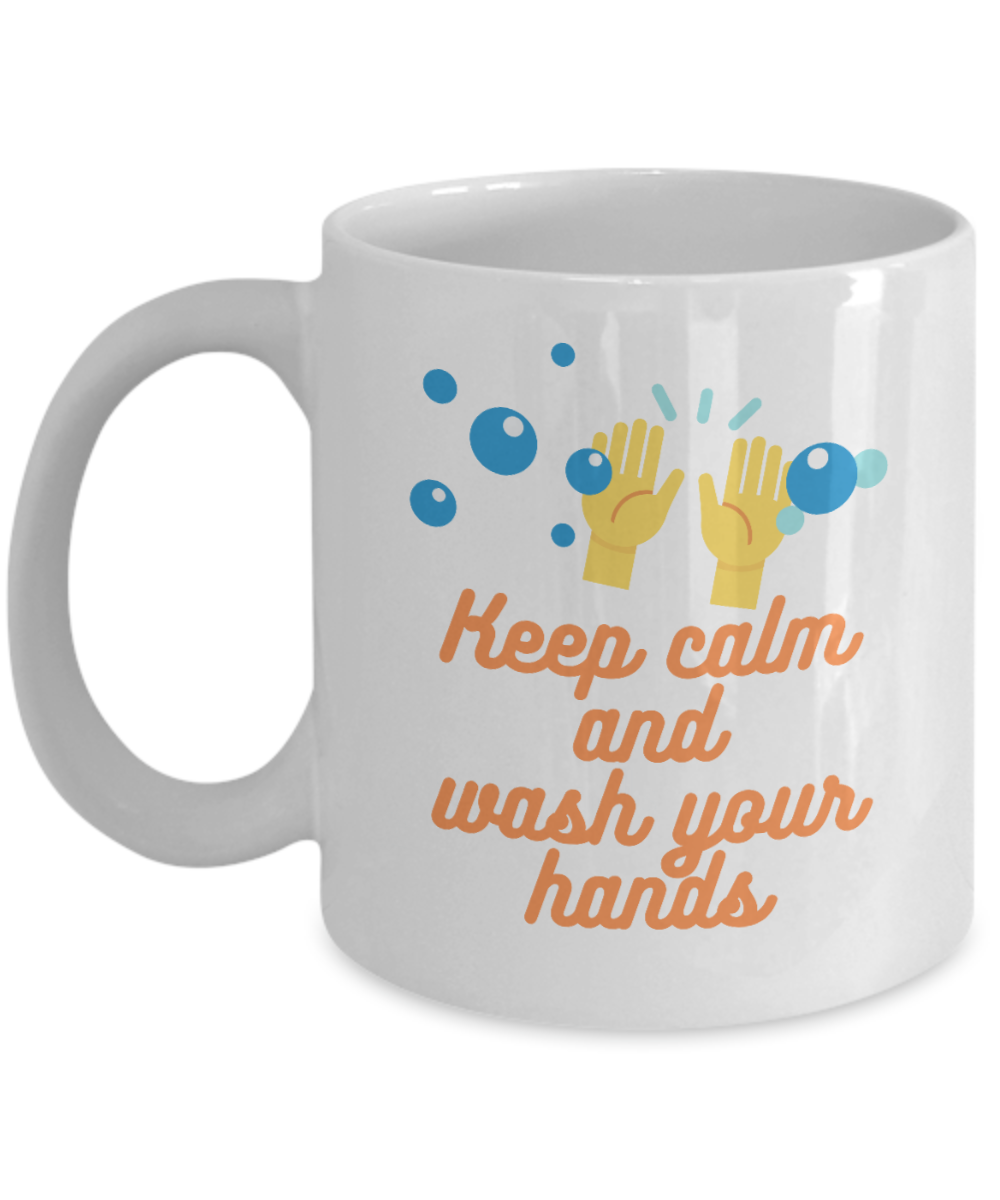 11 oz or 15 oz Coffee Mug - Nurse Wash Your Hands