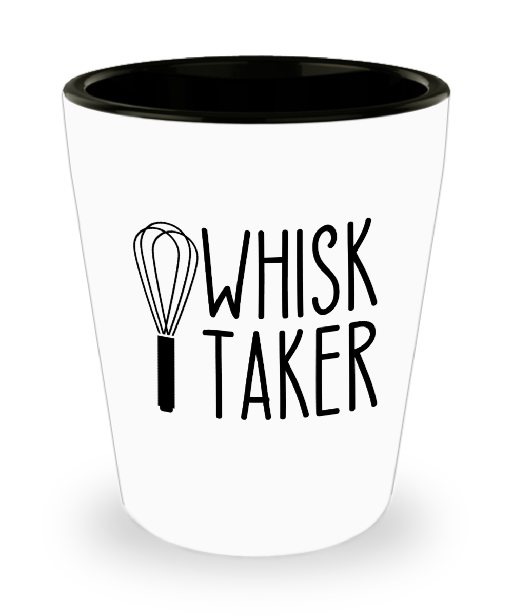 Baking Gifts Whisk Taker Birthday Christmas Gift Idea For Men Women Shot Glass