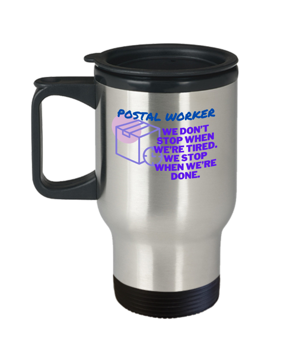 Postal Worker Gifts Postal Worker Birthday Christmas Gift Idea For Men Women Travel Mug