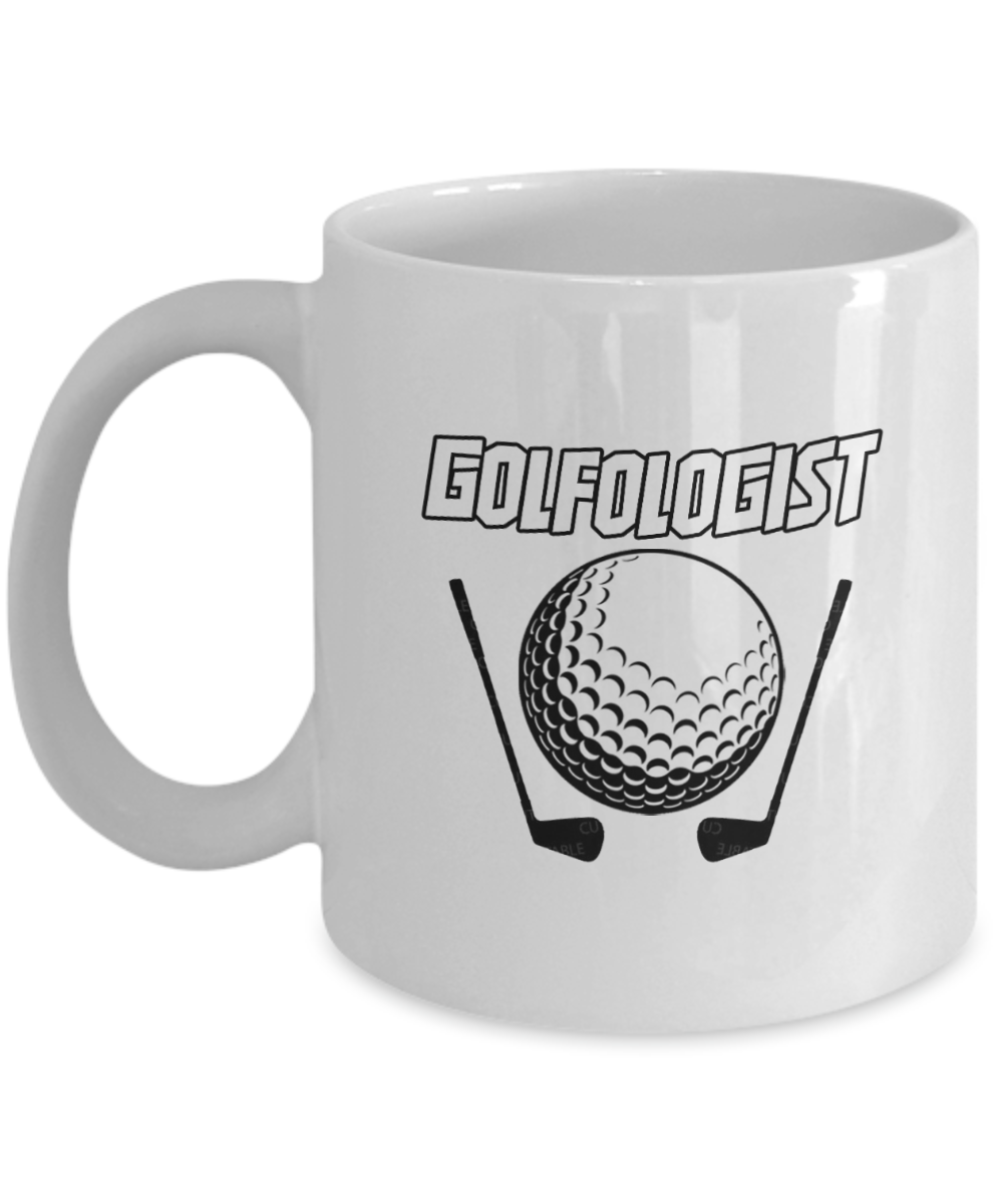 11 oz or 15 oz Coffee Mug - Golfologist - Boyfriend, Girlfriend, Birthday, Funny, Novelty, Gift