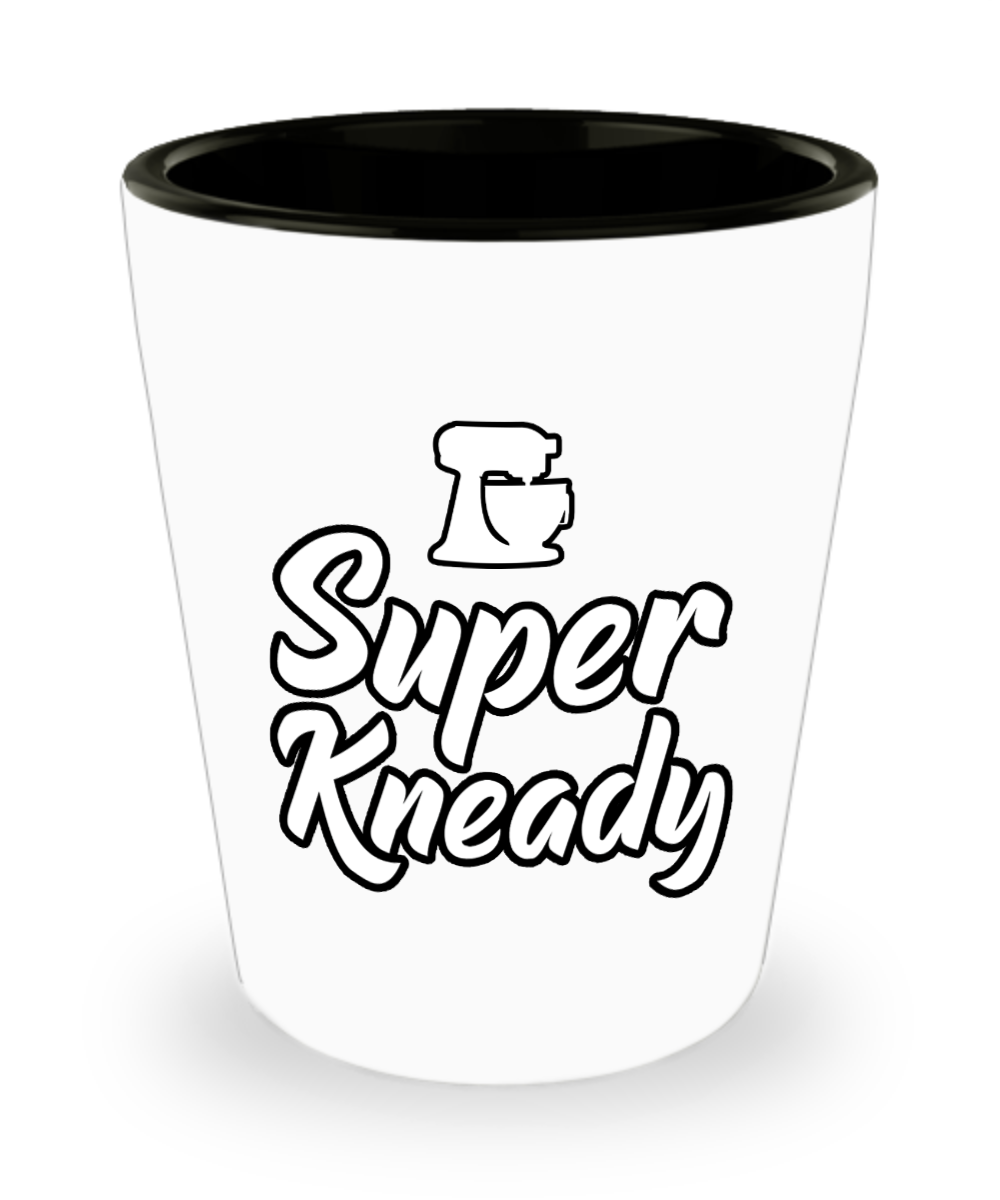 Baking Gifts Super Kneady Birthday Christmas Gift Idea For Men Women Shot Glass