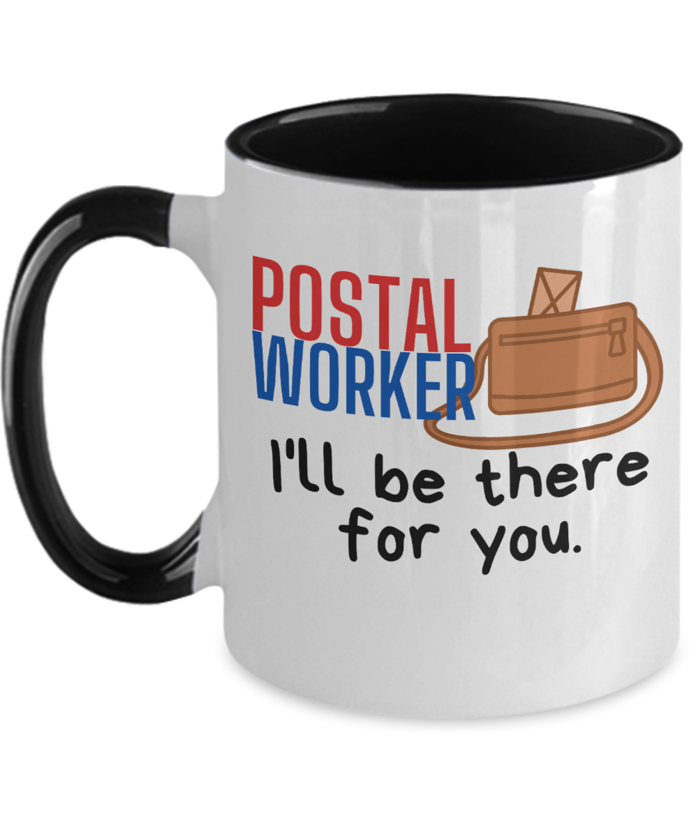 Postal Worker Gifts Postal Worker Birthday Christmas Gift Idea Two Tone Coffee Mug 11oz