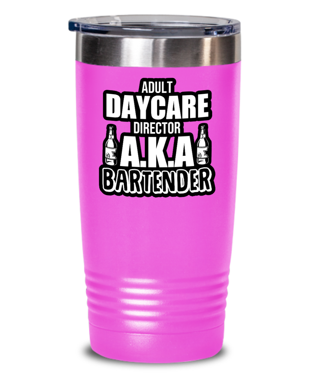 Bartender Gifts Adult Daycare Director Aka Bartender Birthday Christmas Gift Idea 20oz or 30oz Tumbler