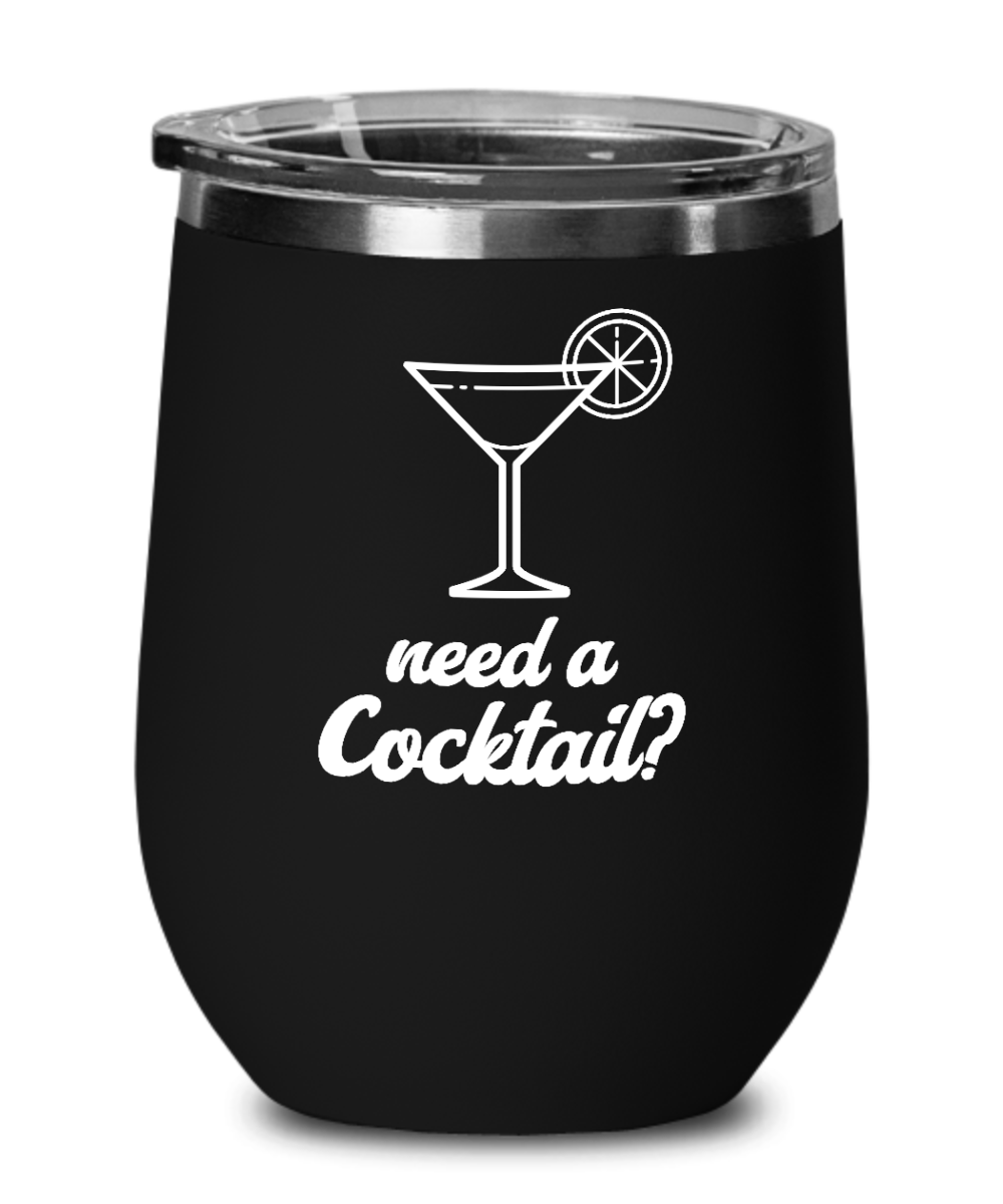 Bartender Gifts Need A Cocktail Birthday Christmas Gift Idea For Men Women Wine Glass