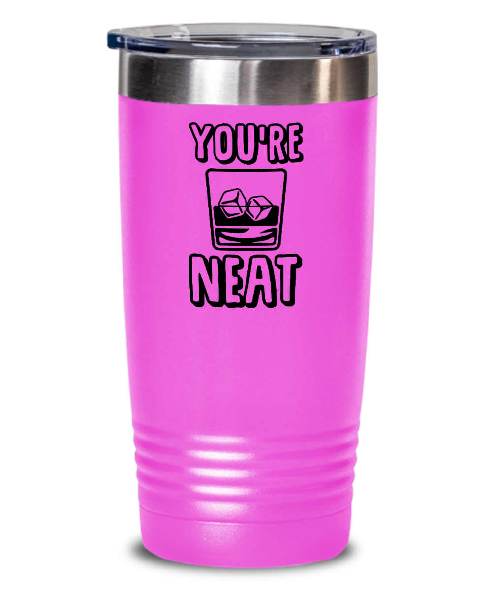 Bartender Gifts Youre Neat Birthday Christmas Gift Idea 20oz or 30oz Tumbler