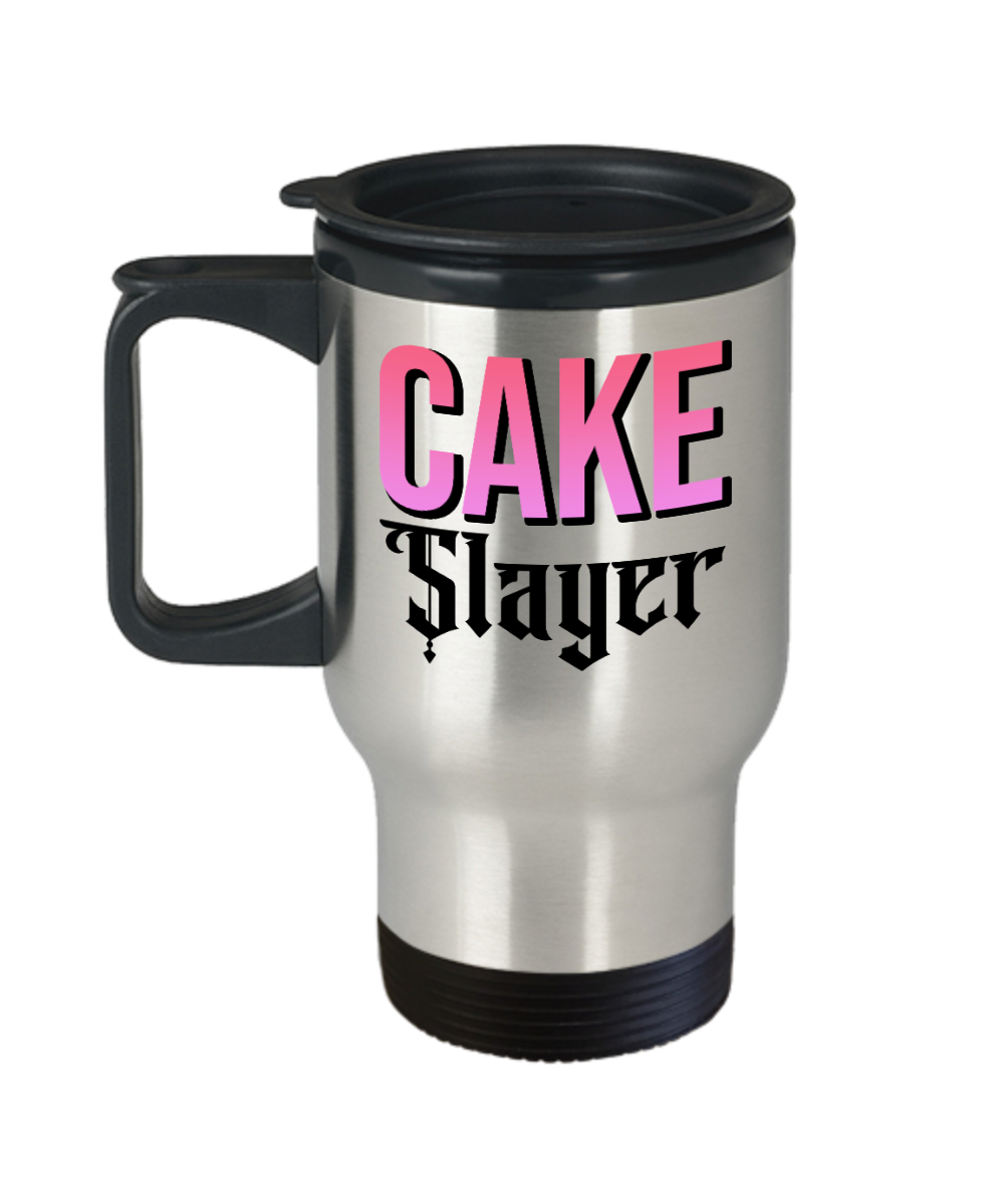 Baking Gifts Cake Slayer Birthday Christmas Gift Idea For Men Women Travel Mug