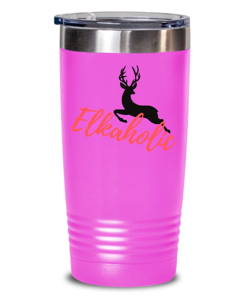 Hunting Gifts Elkaholic Birthday Christmas Gift Idea 20oz 20oz or 30oz Tumbler