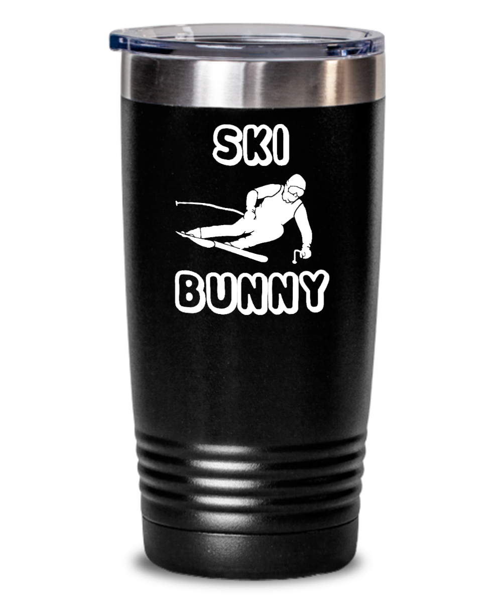 Skiing Gifts Ski Bunny Birthday Christmas Gift Idea For Men Women 20oz or 30oz Tumbler