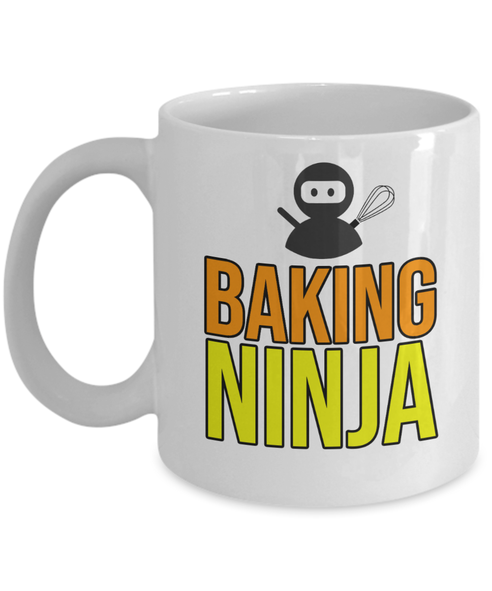 Baking Gifts Coffee Mug Baking Ninja Birthday Christmas Gift Idea For Men Women 11 oz or 15 oz