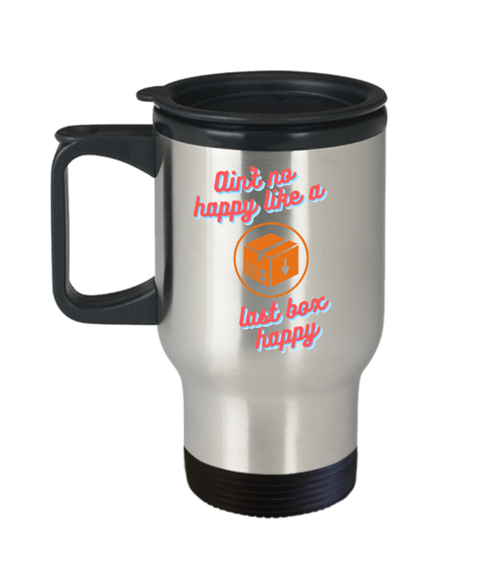 Postal Worker Gifts Aint No Happy Birthday Christmas Gift Idea For Men Women Travel Mug