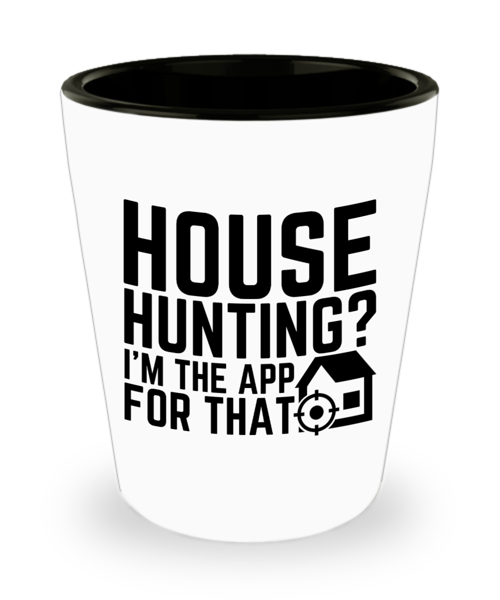 Realtor Gifts House Hunting Birthday Christmas Gift Idea For Men Women Shot Glass