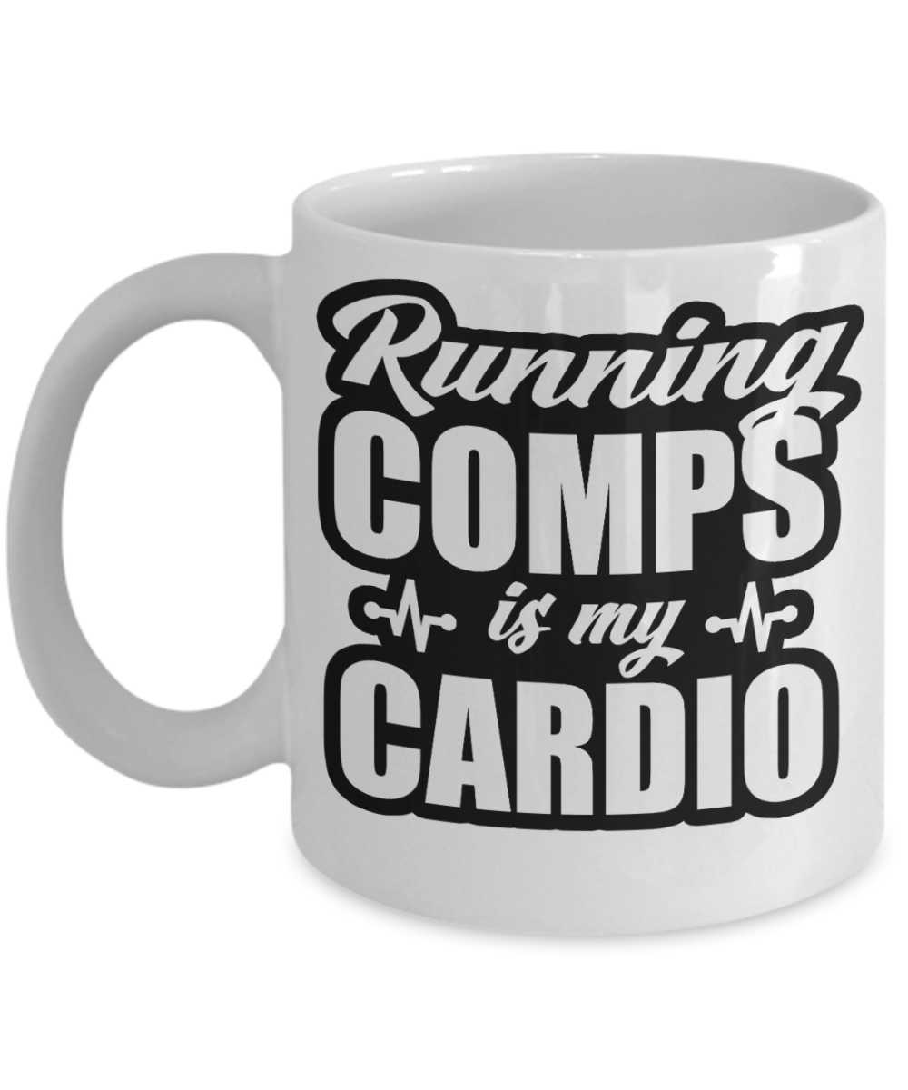 Realtor Gifts Coffee Mug Running Comps Is My Cardio Birthday Christmas Gift Idea For Men Women 11 oz or 15 oz