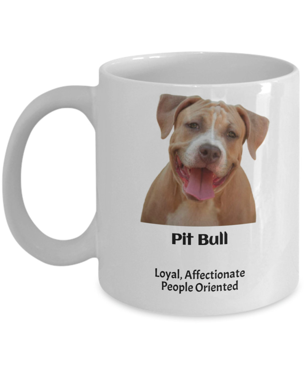 Pit Bull Coffee Mug for Dog Lovers