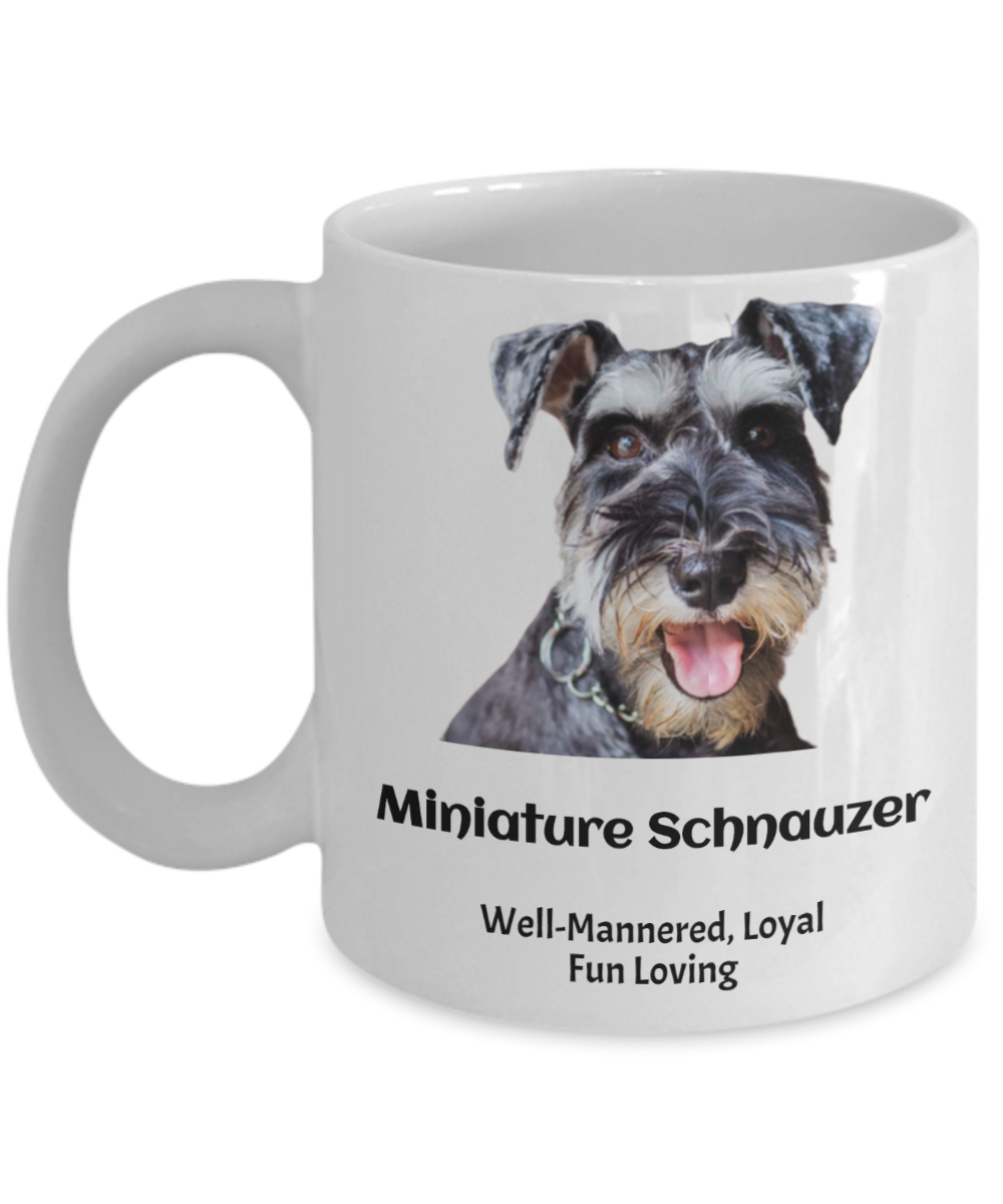 Miniature Schnauzer Coffee Mug for Dog Lovers