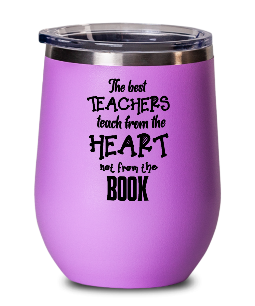 Teacher Gifts The Best Teachers Birthday Christmas Gift Idea For Men Women Wine Glass