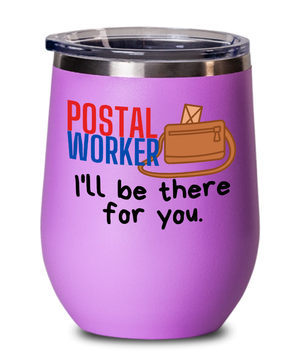 Postal Worker Gifts Postal Worker Birthday Christmas Gift Idea For Men Women Wine Glass