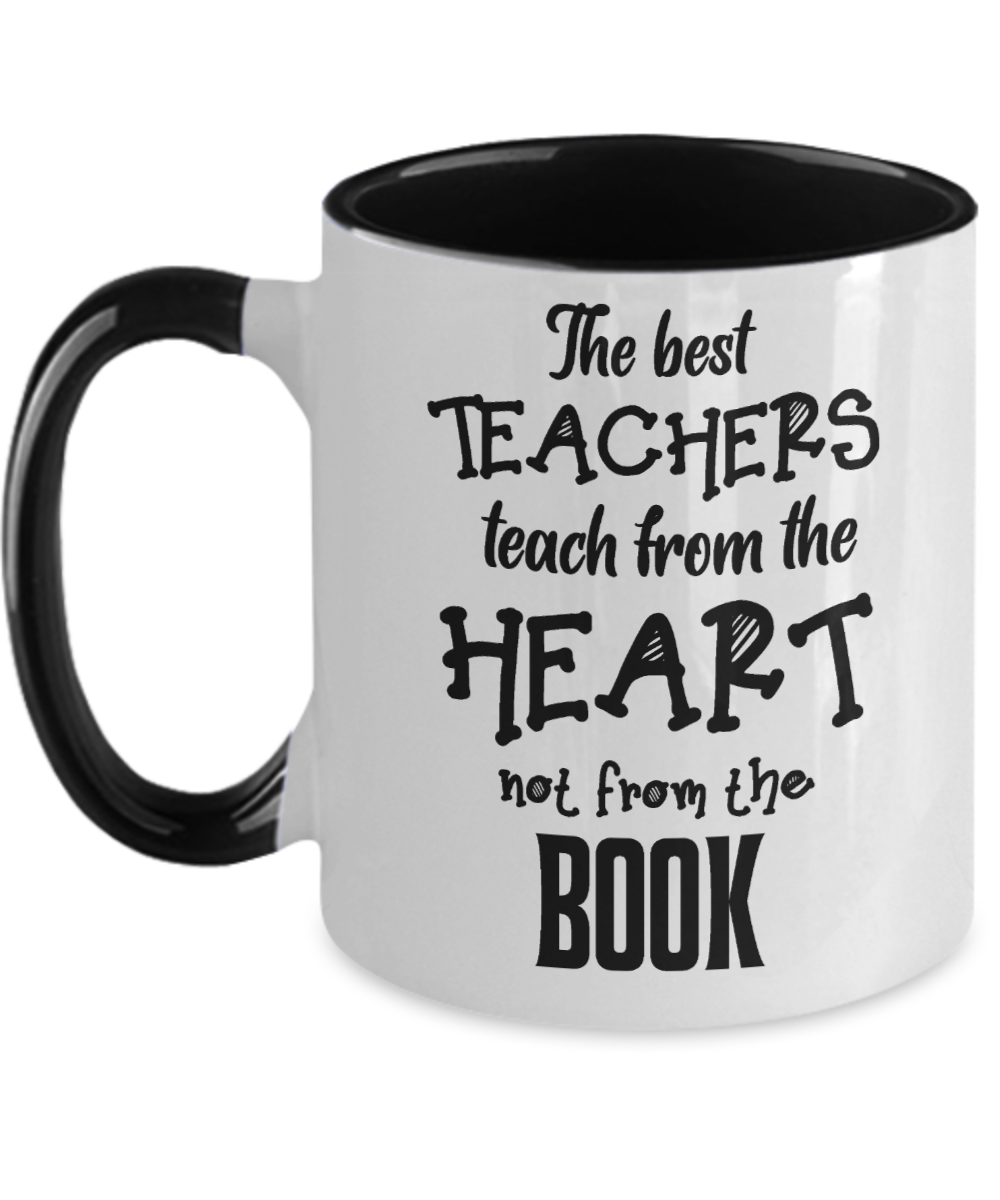 Teacher Gifts The Best Teachers Birthday Christmas Gift Idea Two Tone Coffee Mug 11oz