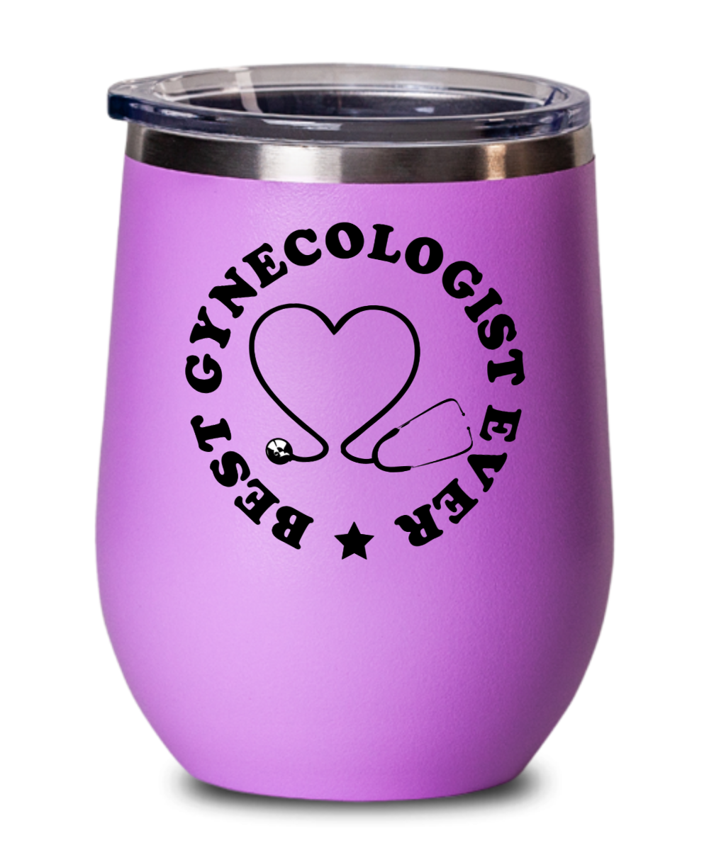 Gynecologist Gifts Best Gynecologist Ever Birthday Christmas Gift Idea Wine Glass