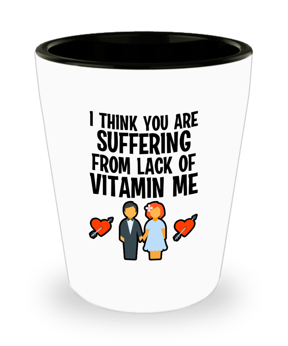 Pharmacist Gifts I Think You Are Suffering Birthday Christmas Gift Idea Shot Glass