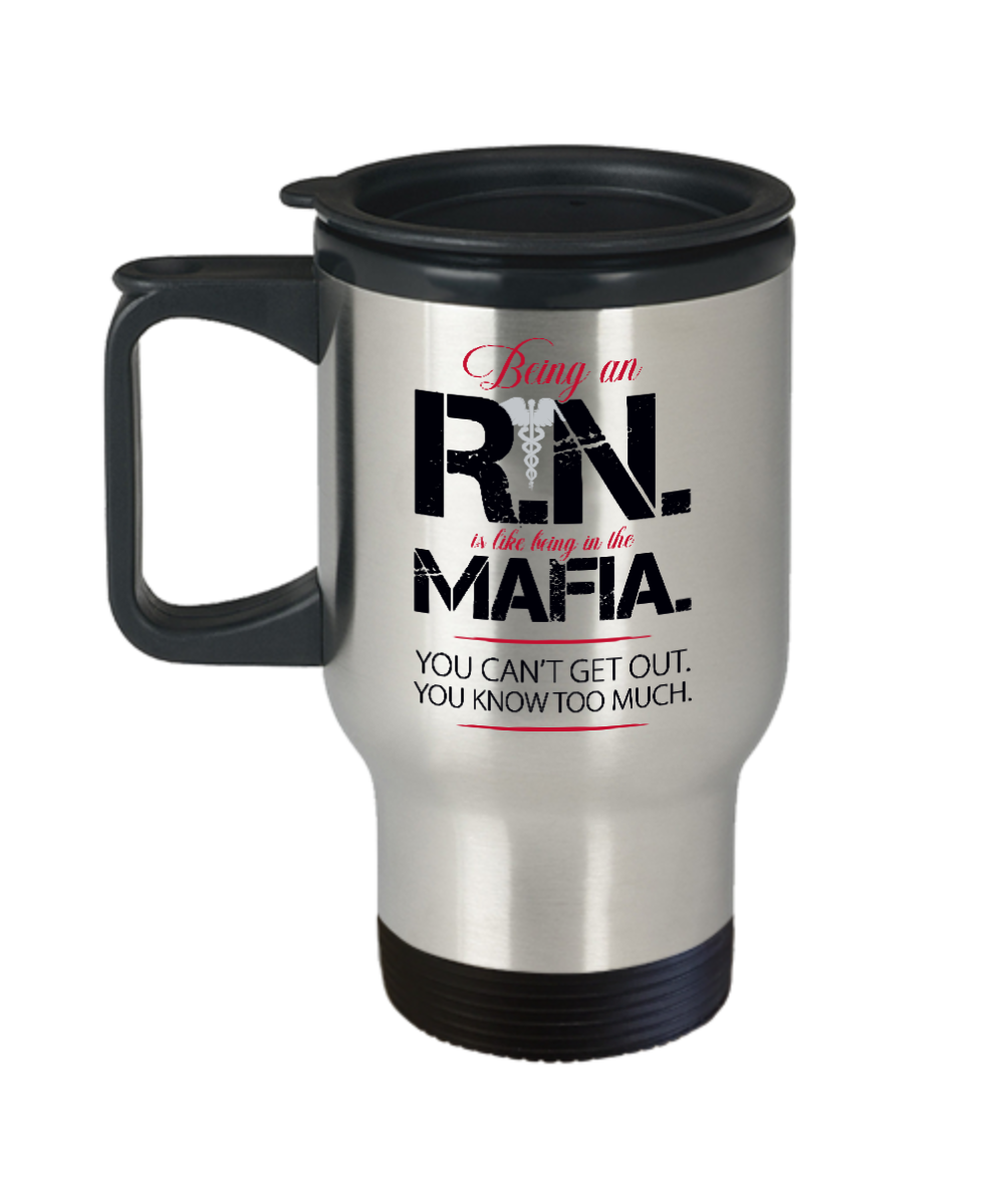 Rn Gifts For Nurses Being An Rn  Birthday Christmas Gift Idea For Men Women Travel Mug