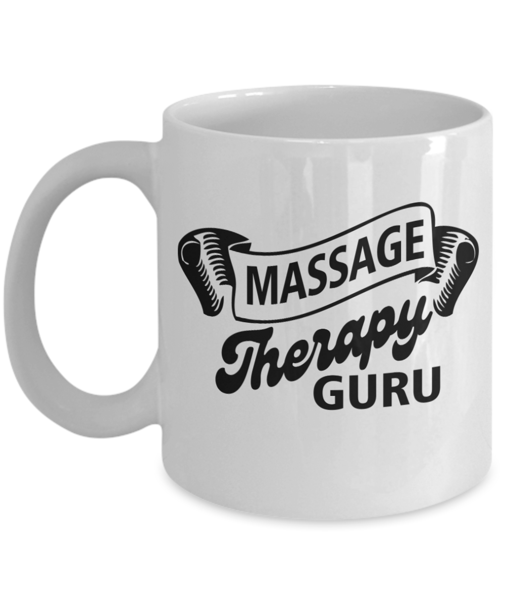 Massage Gifts Coffee Mug Massage Therapy Guru Birthday Christmas Gift Idea For Men Women 11 oz or 15 oz