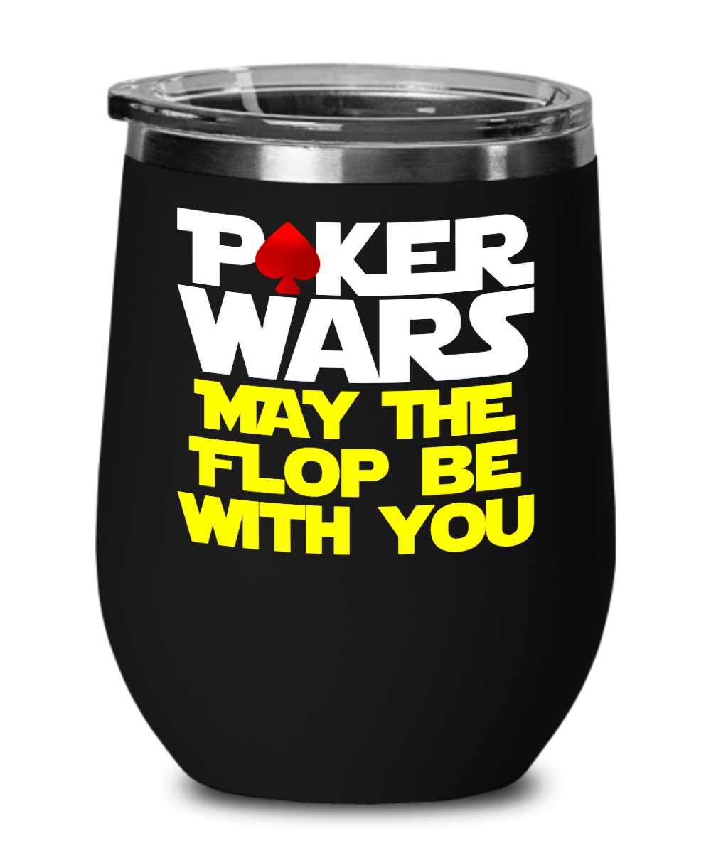 Poker Gifts Poker Wars Birthday Christmas Gift Idea For Men Women Wine Glass