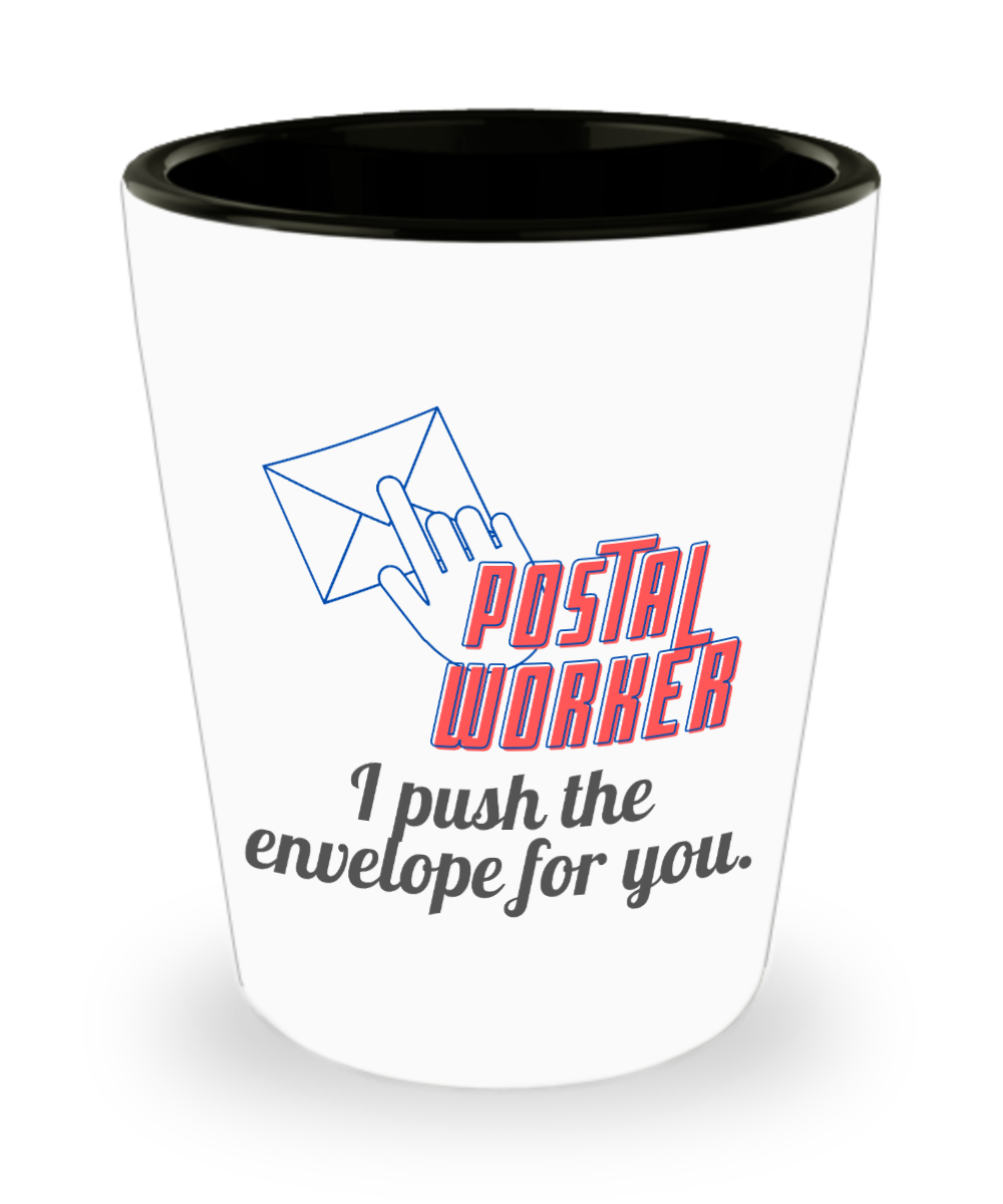 Postal Worker Gifts Postal Worker Birthday Christmas Gift Idea For Men Women Shot Glass