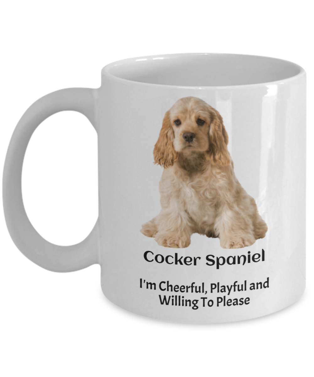 Cocker Spaniel Coffee Mug for Dog Lovers