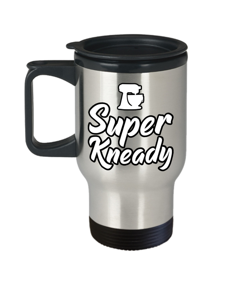 Baking Gifts Super Kneady Birthday Christmas Gift Idea For Men Women Travel Mug