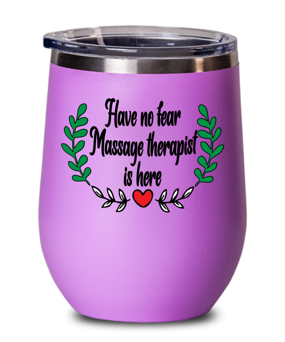 Massage Gifts Have No Fear Birthday Christmas Gift Idea For Men Women Wine Glass