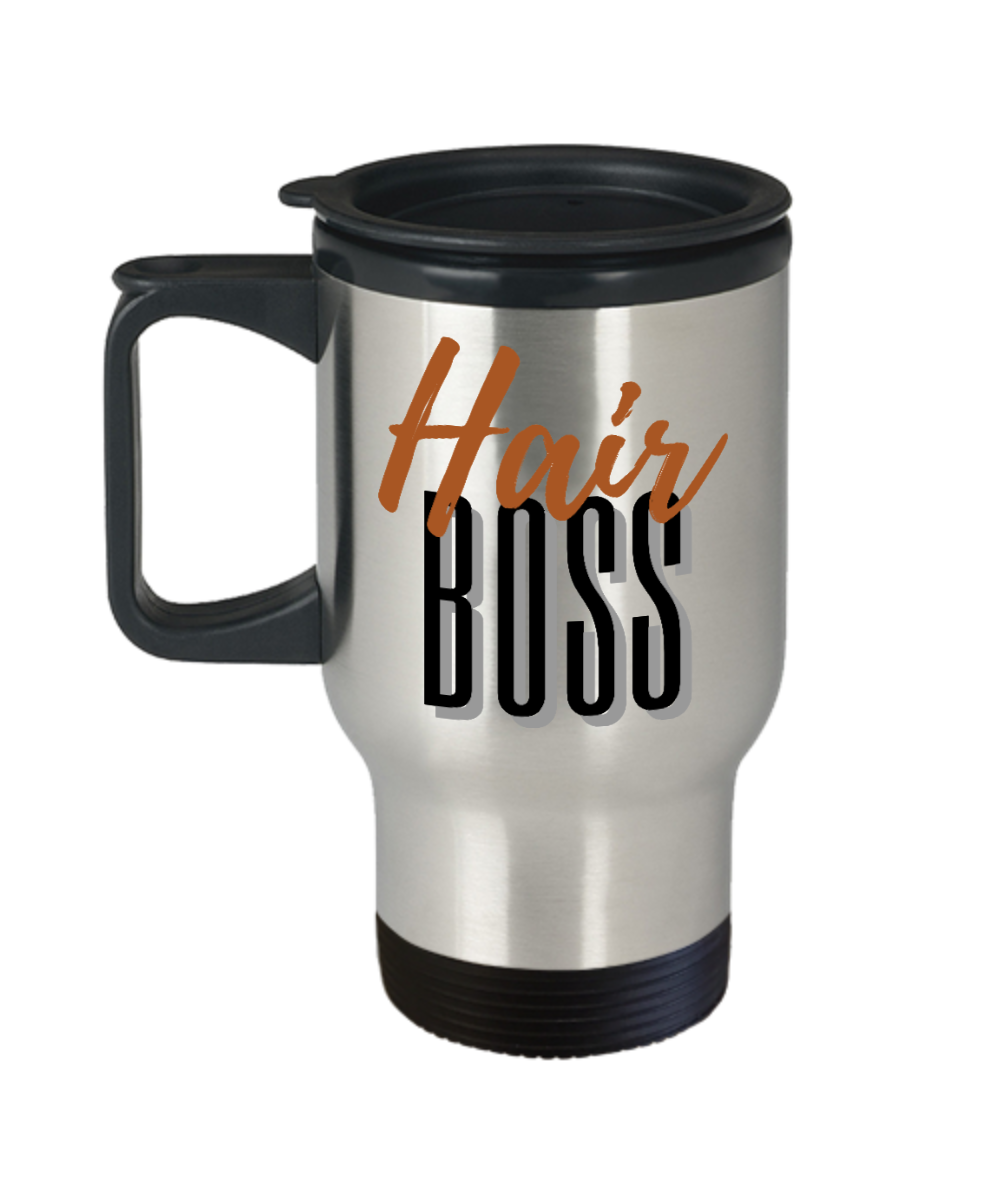 Hairdresser Gifts Hair Boss Birthday Christmas Gift Idea For Men Women Travel Mug