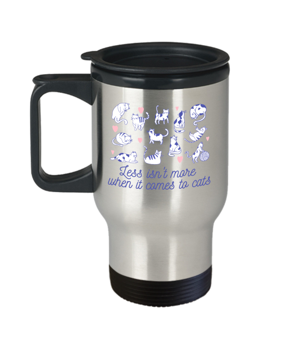 Cat Lovers Gifts When It Comes To Cats Birthday Christmas Gift Idea For Men Women Travel Mug