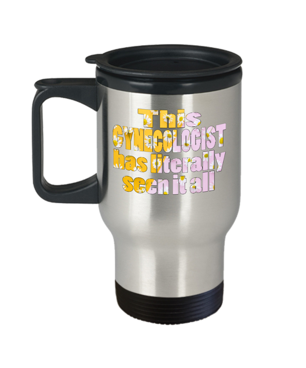 Gynecologist Gifts This Gynecologist Birthday Christmas Gift Idea Travel Mug