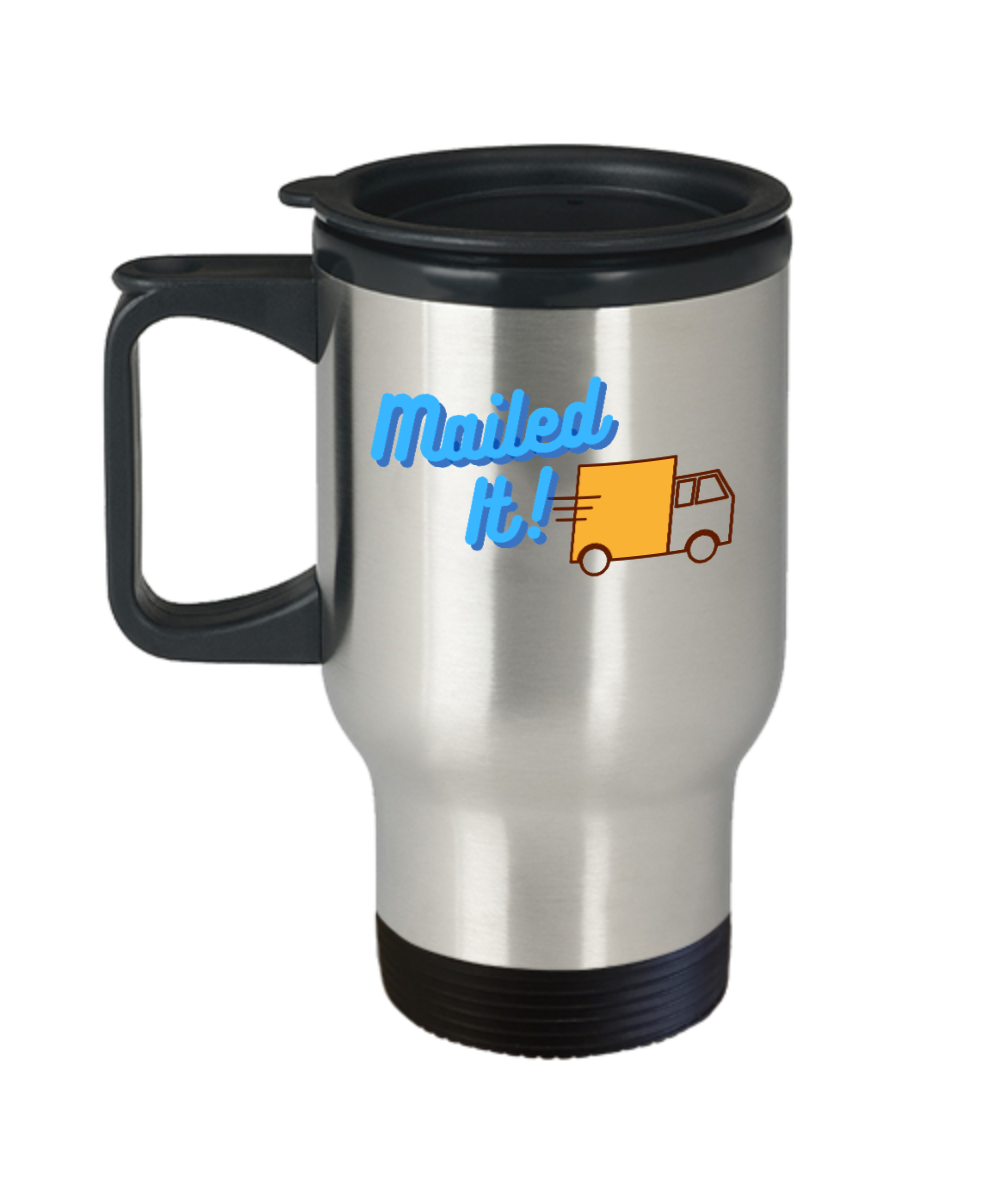 Postal Worker Gifts Mailed It Birthday Christmas Gift Idea For Men Women Travel Mug