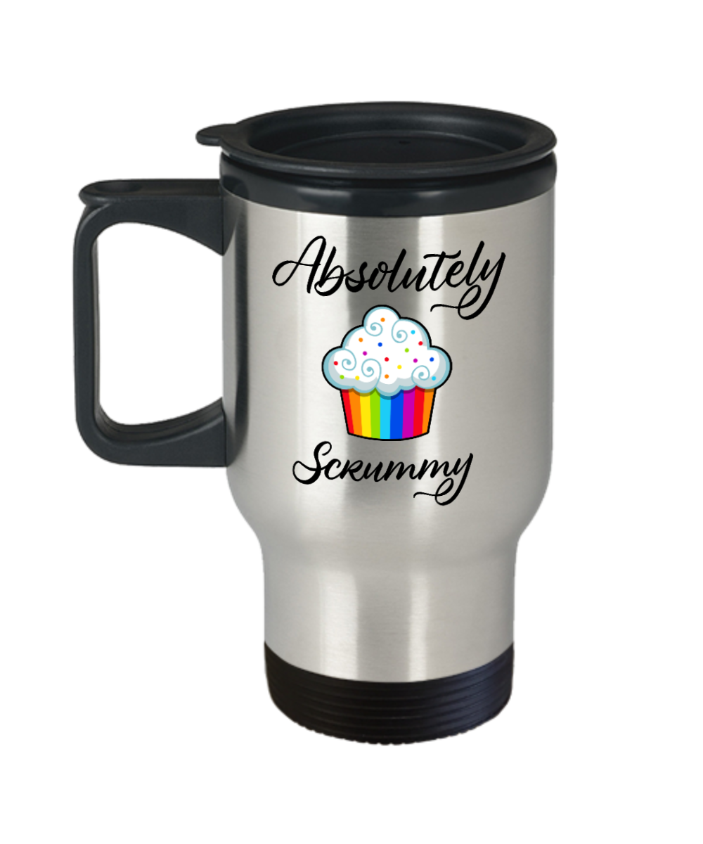 Baking Gifts Absolutely Scrummy Birthday Christmas Gift Idea For Men Women Travel Mug