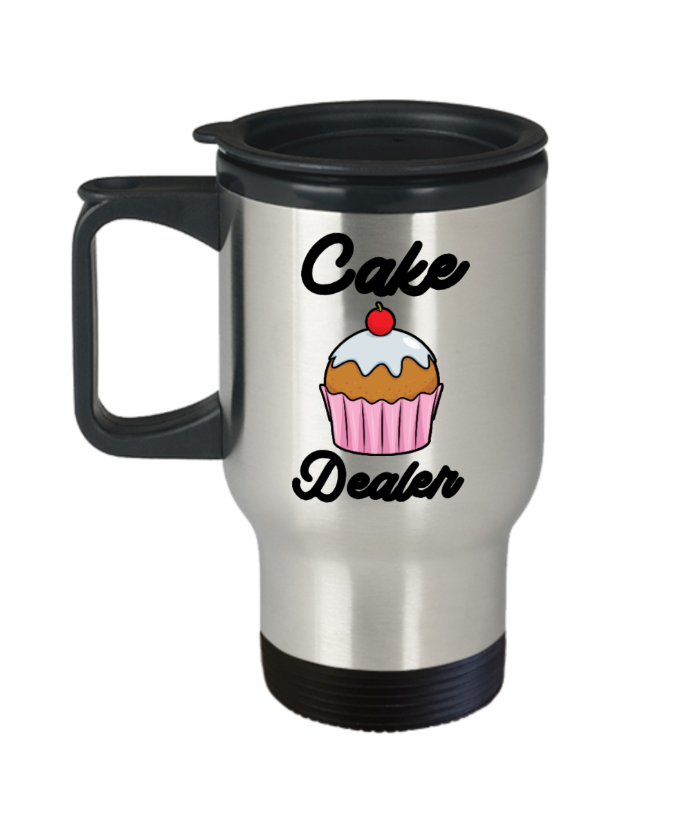 Baking Gifts Cake Dealer Birthday Christmas Gift Idea For Men Women Travel Mug