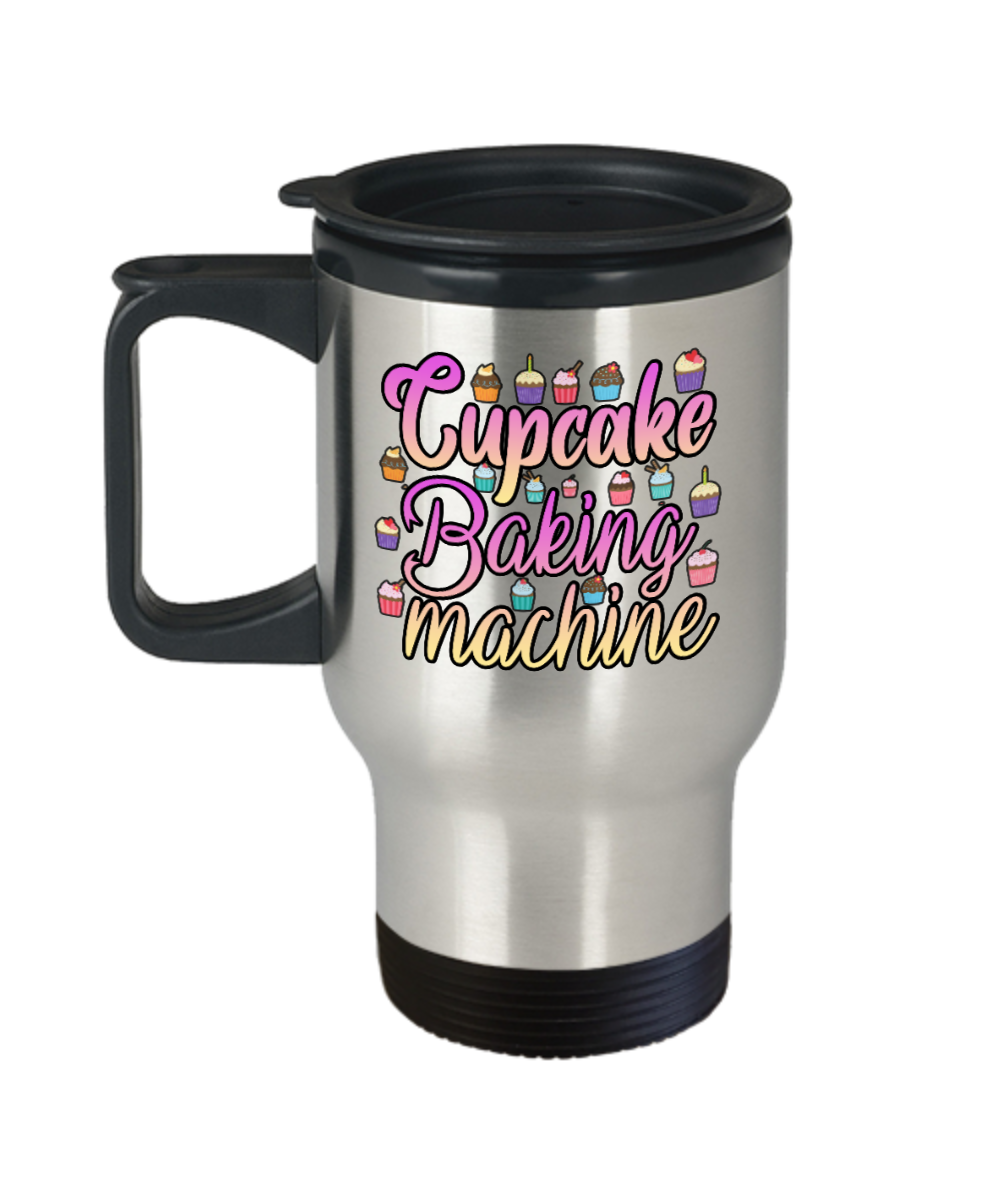 Baking Gifts Cupcake Baking Machine Birthday Christmas Gift Idea For Men Women Travel Mug