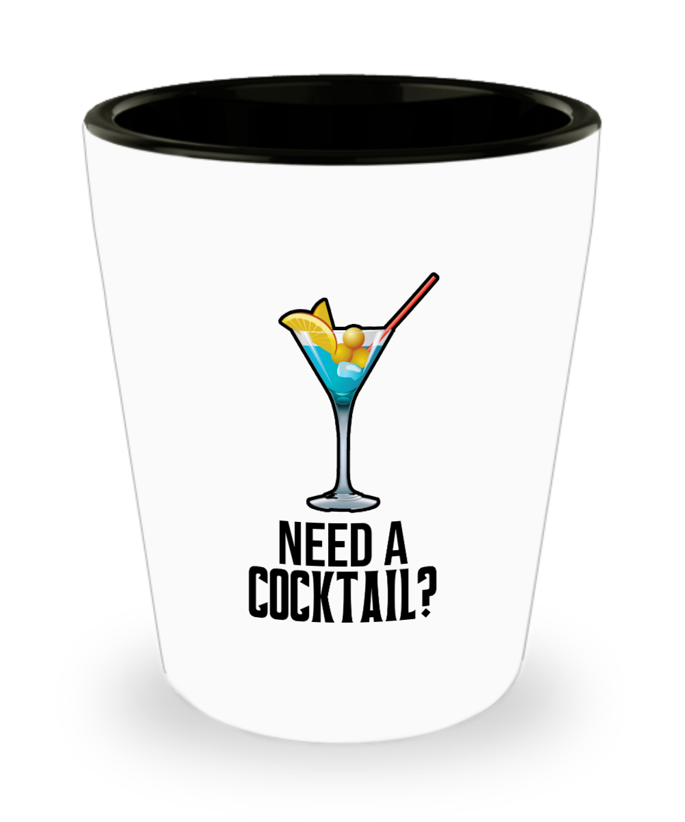 Bartender Gifts Need A Cocktail Birthday Christmas Gift Idea For Men Women Shot Glass