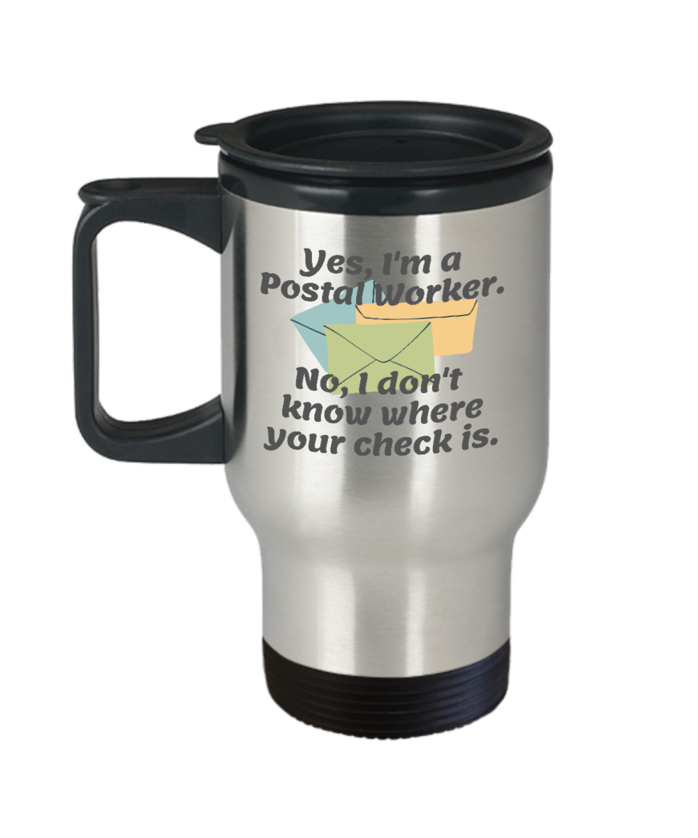 Postal Worker Gifts Im A Postal Worker Birthday Christmas Gift Idea For Men Women Travel Mug