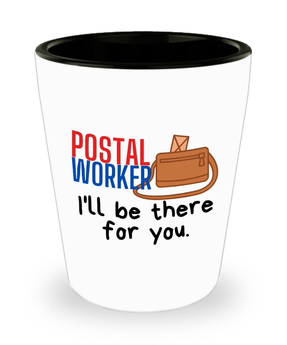 Postal Worker Gifts Postal Worker Birthday Christmas Gift Idea For Men Women Shot Glass