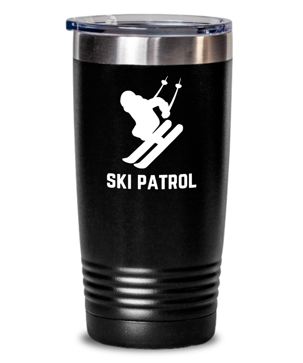 Skiing Gifts Ski Patrol Birthday Christmas Gift Idea For Men Women 20oz or 30oz Tumbler