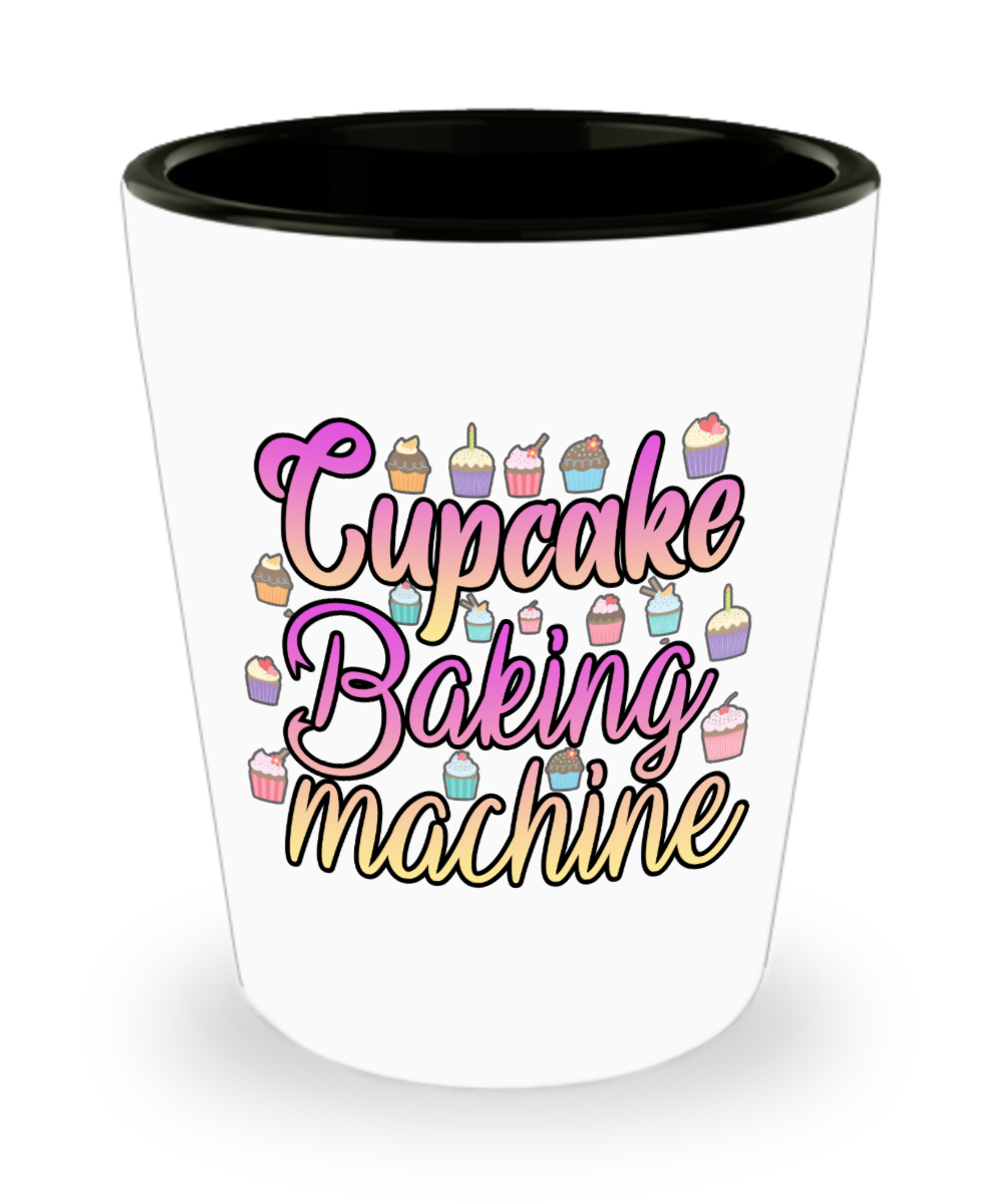 Baking Gifts Cupcake Baking Machine Birthday Christmas Gift Idea For Men Women Shot Glass