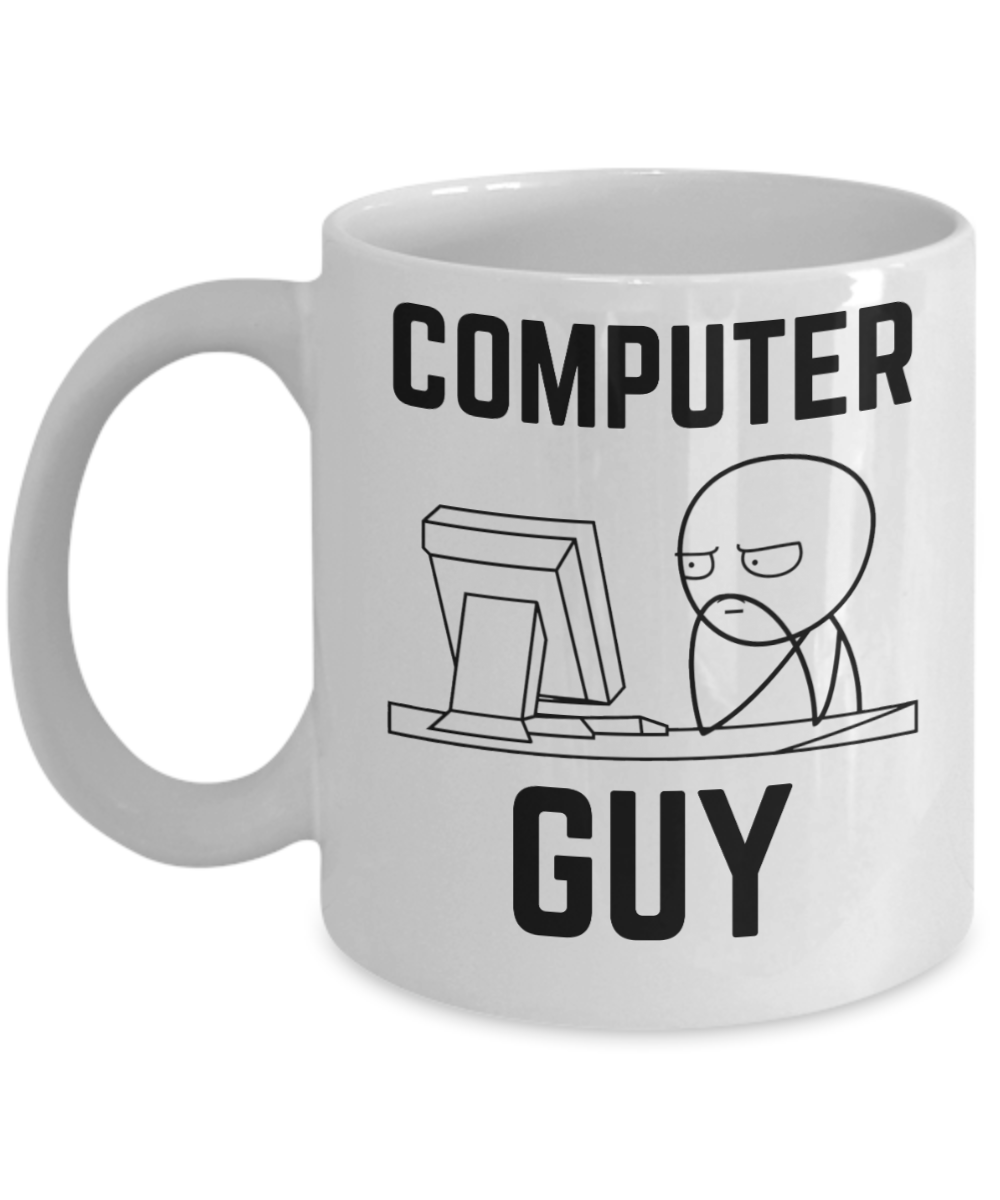 Computer Programming Gifts Coffee Mug Computer Guy Birthday Christmas Gift Idea For Men 11 oz or 15 oz