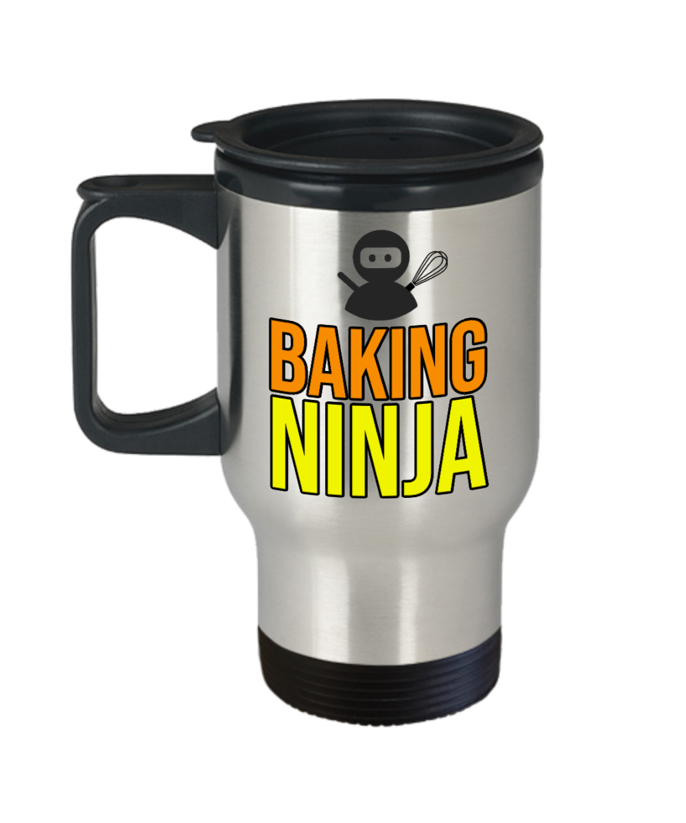 Baking Gifts Baking Ninja Birthday Christmas Gift Idea For Men Women Travel Mug