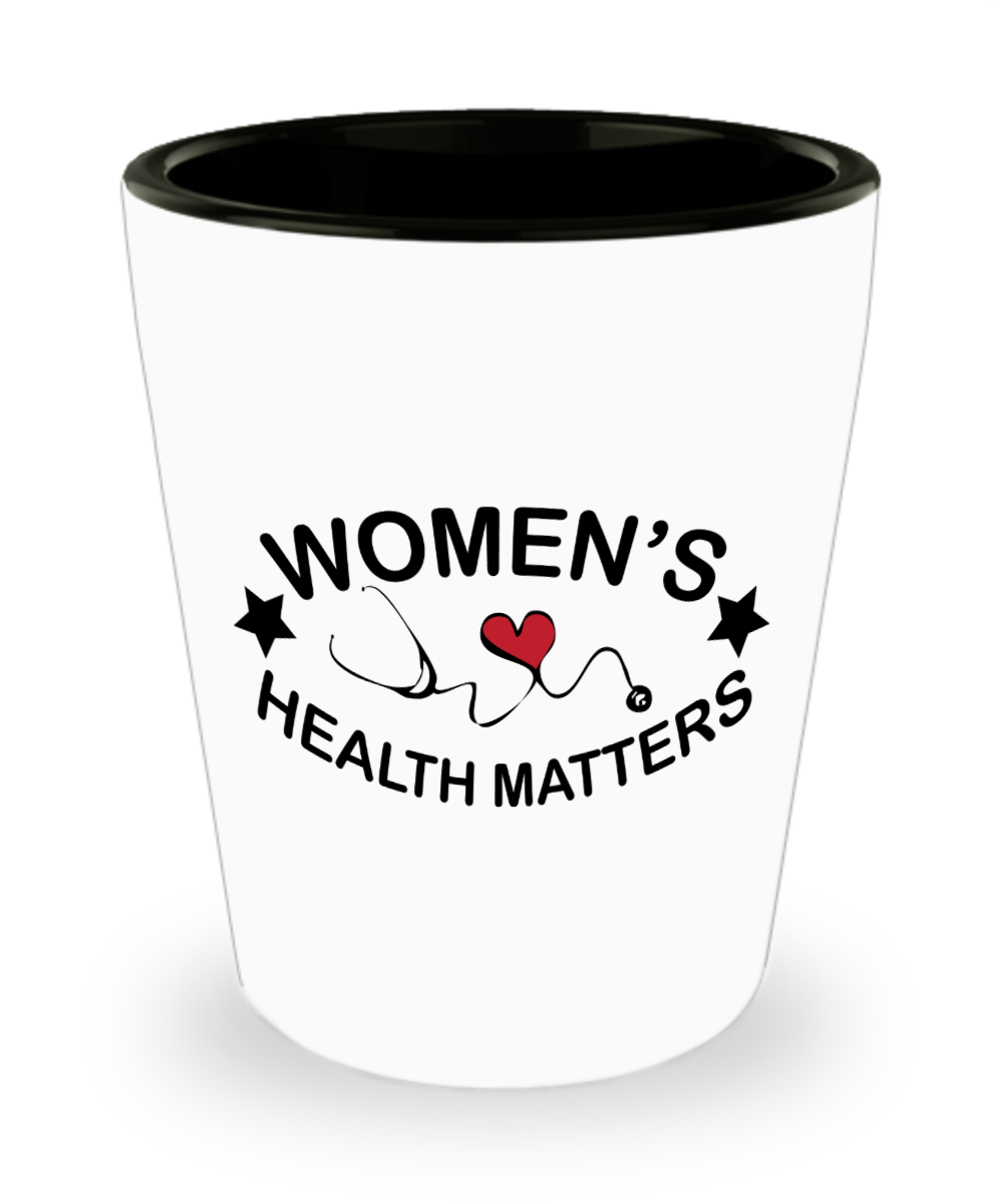 Gynecologist Gifts Womens Health Matters Birthday Christmas Gift Idea Shot Glass