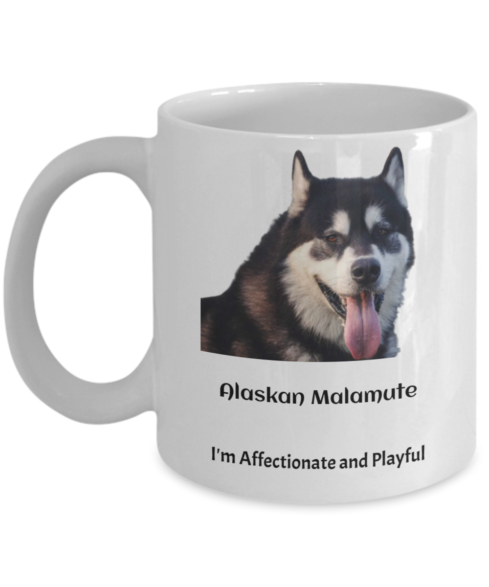 Alaskan Malamute Coffee Mug for Dog Lovers